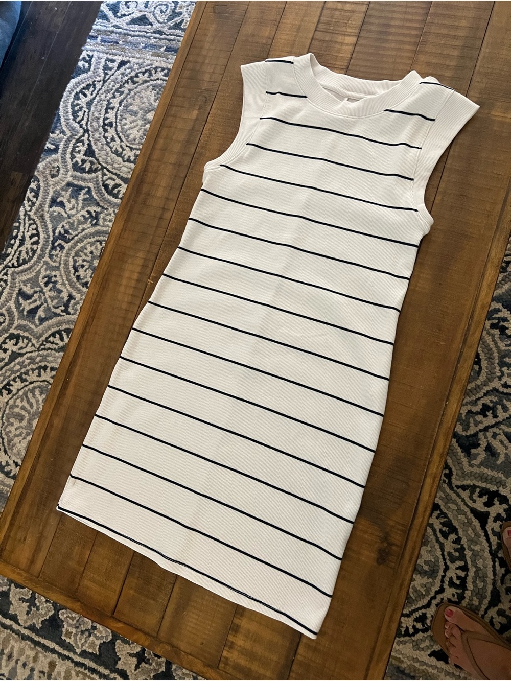 NWOT Ribbed mini dress xs
